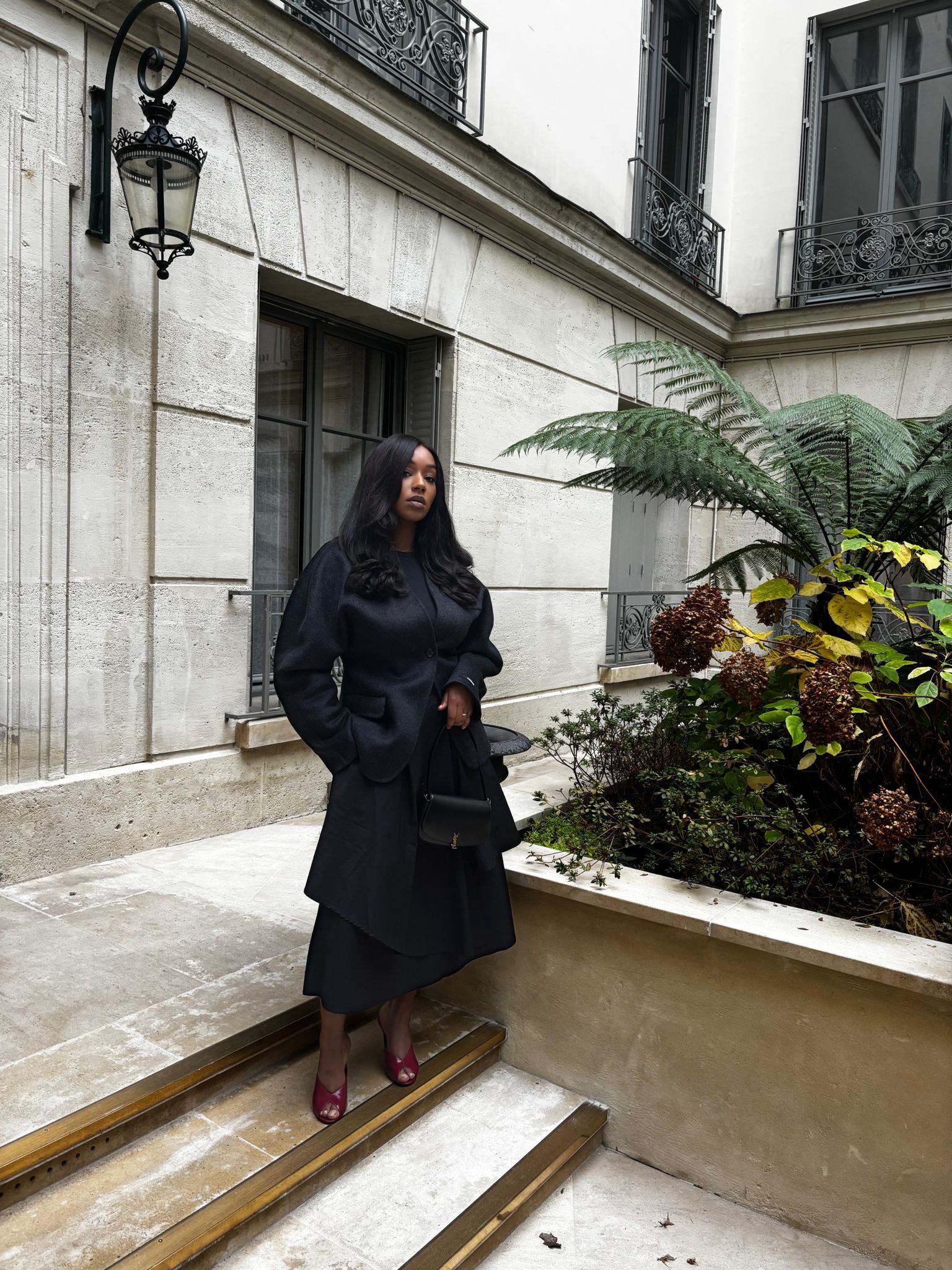 Midnight Sculpt Blazer