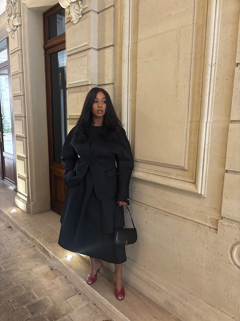 Midnight Sculpt Blazer