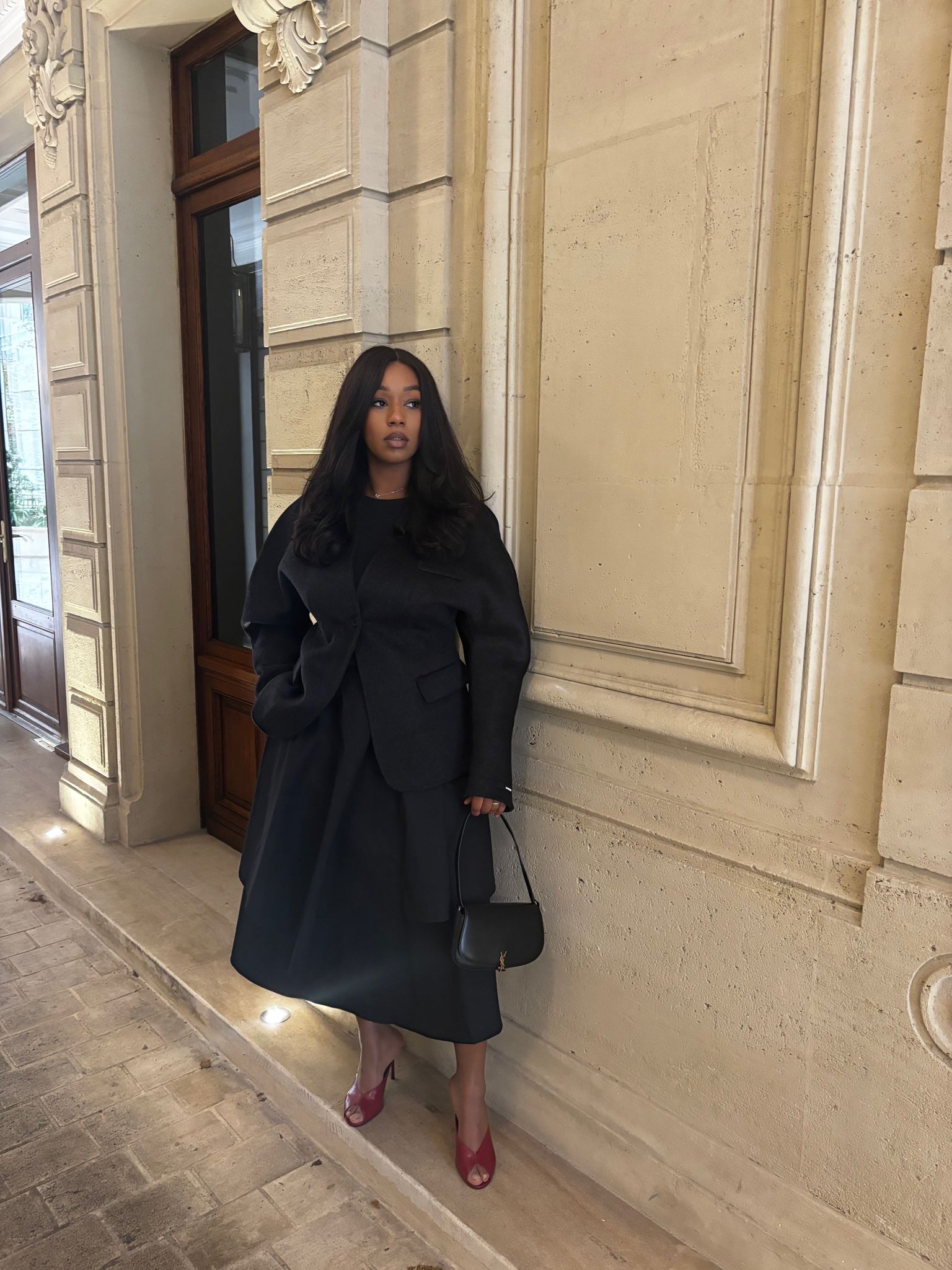 Midnight Sculpt Blazer