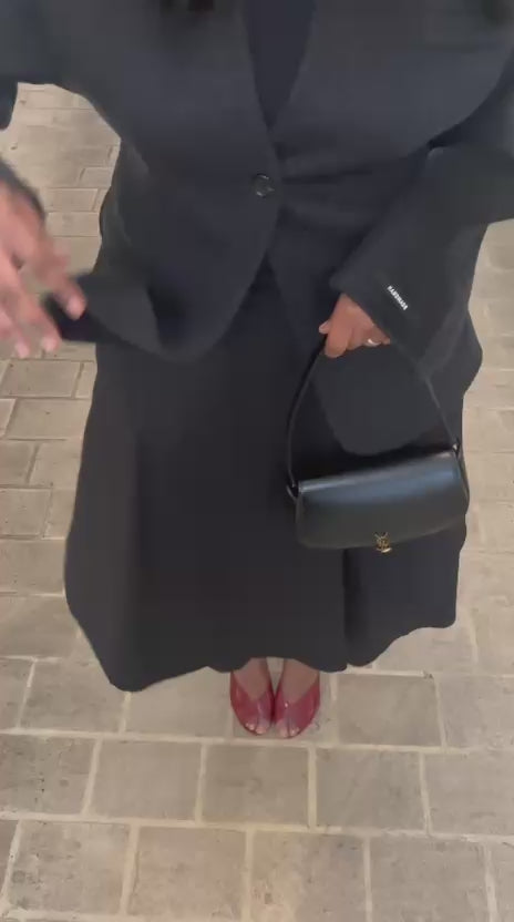 Midnight Sculpt Blazer