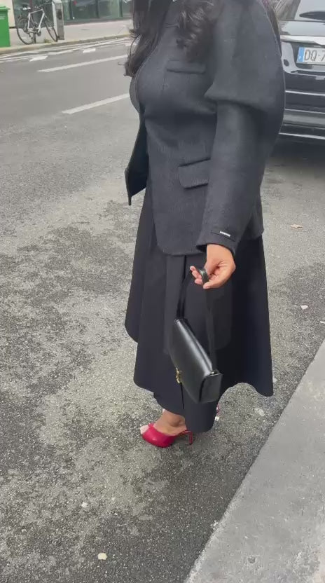 Midnight Sculpt Blazer